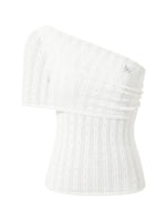 Rosa Asymmetric Knit Tee