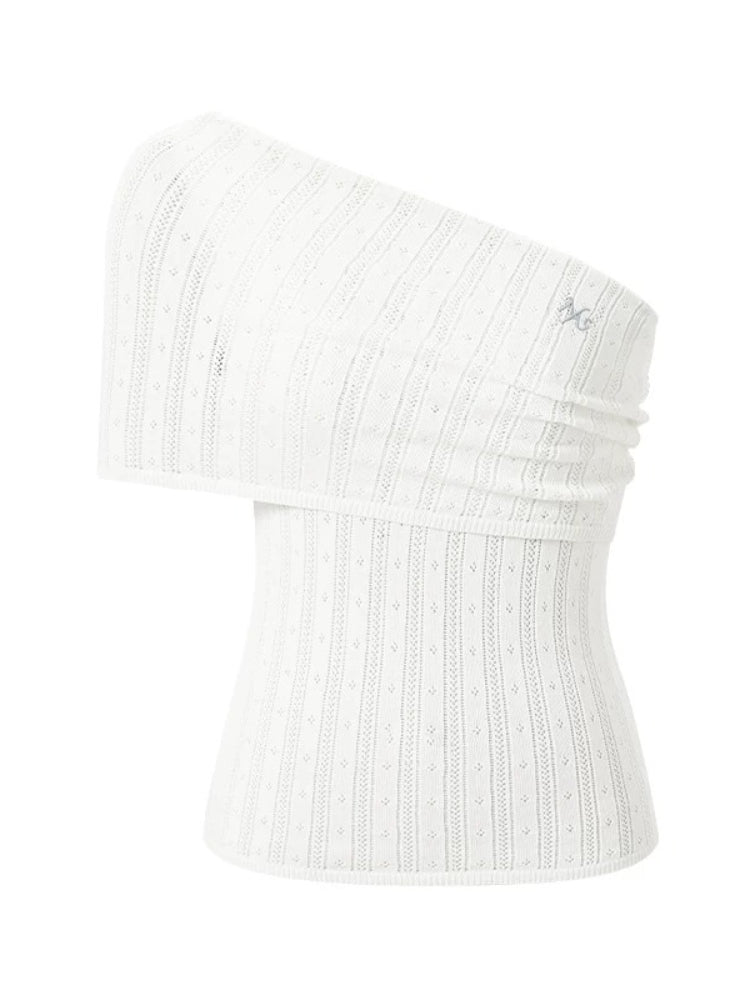 Rosa Asymmetric Knit Tee