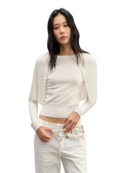 Double Knit Poncho Top