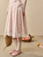 Floral Tencel Dress Set