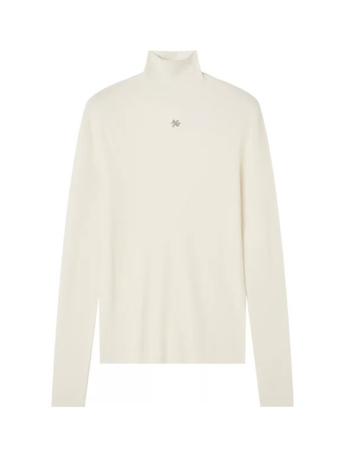 Cloud Fir Wool Turtleneck Knit Top