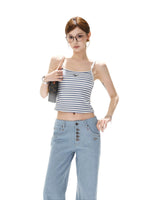 Striped Halter Top