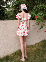 Florette Satin Chiffon Dress