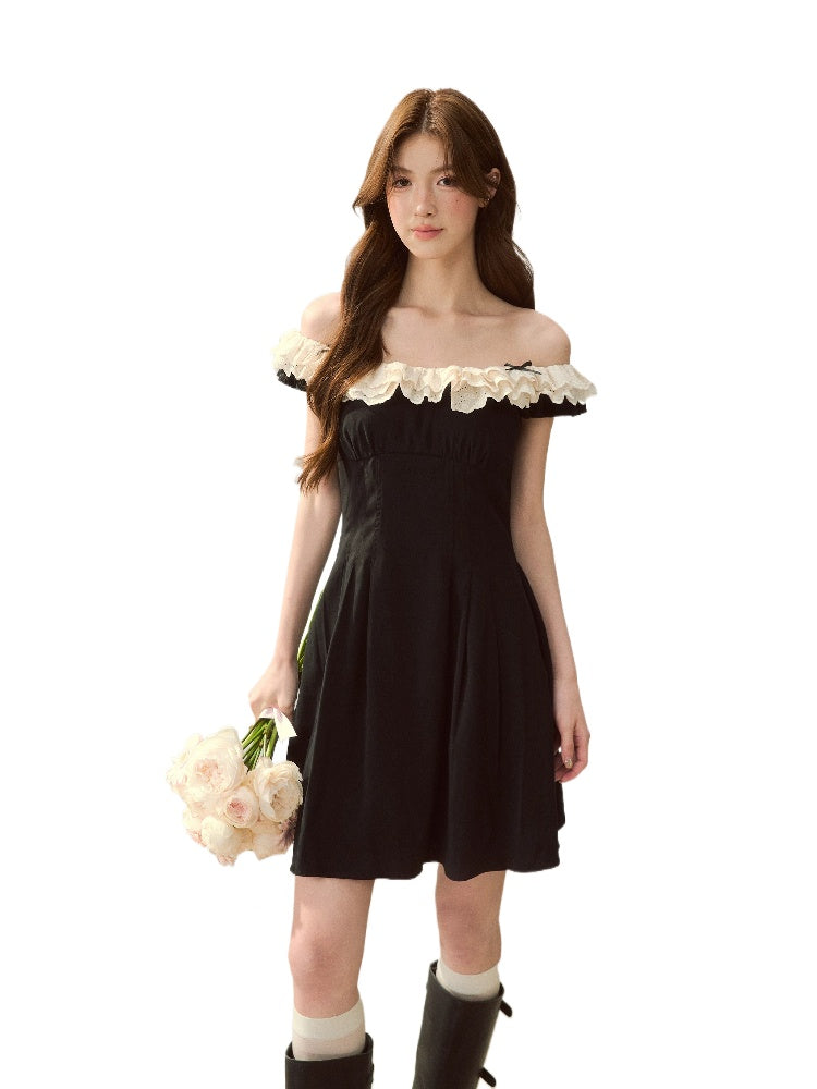 Lace Off Shoulder Dress
