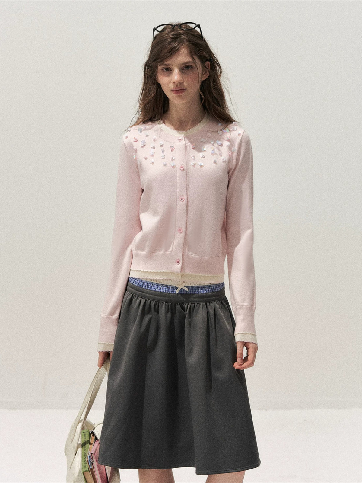 Ballet Pleated A Line Skirt