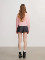 Bow Camisole Cardigan Set