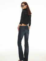 Coated Cutout Short Shirt