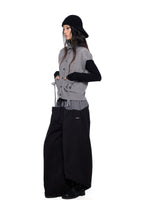 Korean Wool Knit Vest Cardigan
