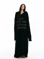 Korean Hooded Velvet Knit Dress