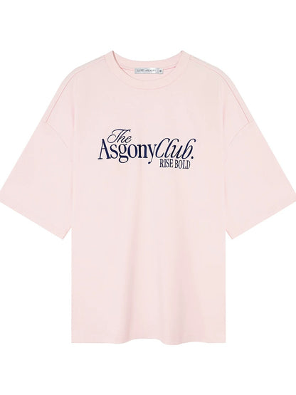 Embroidered Letter Tee