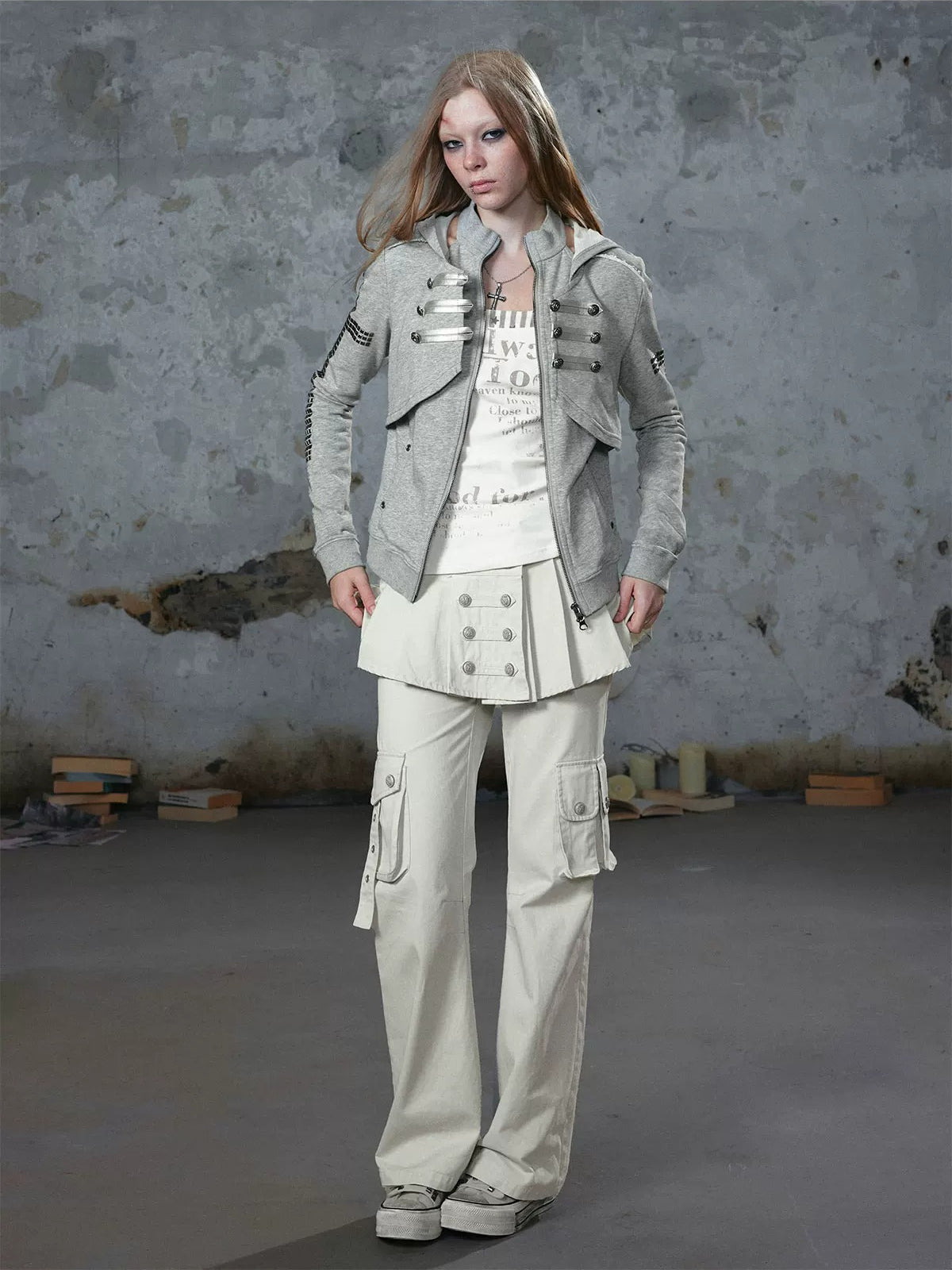 Vintage Washed Napoleon Cargo Pants