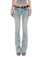Y2K Low Rise Flare Jeans