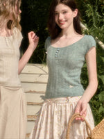 Wool Knit Top