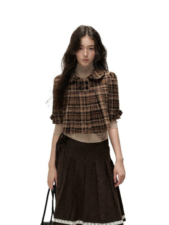 Peter Pan Wool Coat