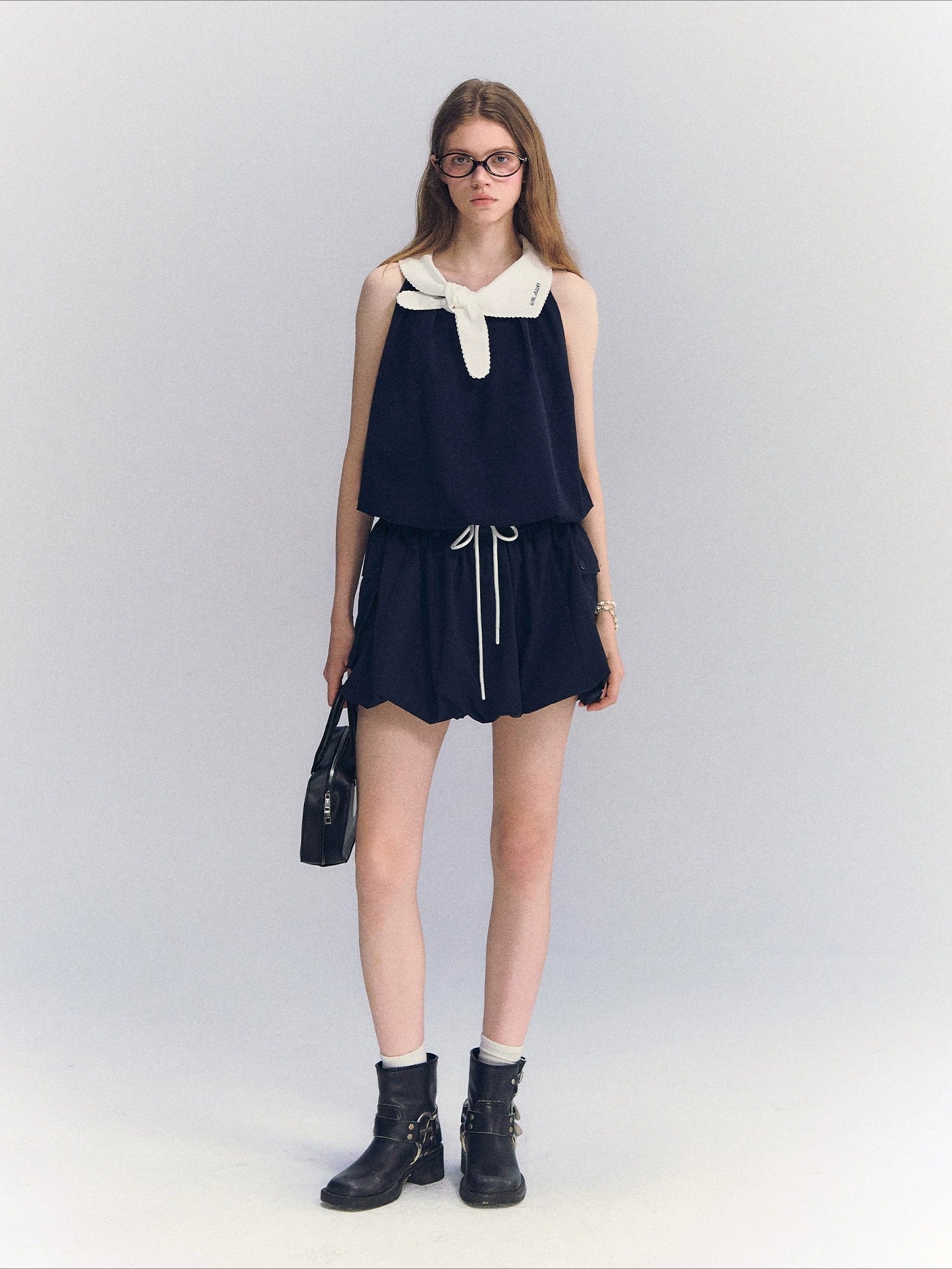 Pocket Bubble Skort