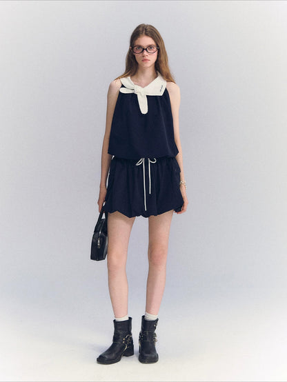 Pocket Bubble Skort