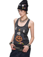 Vintage Printed Tank Top