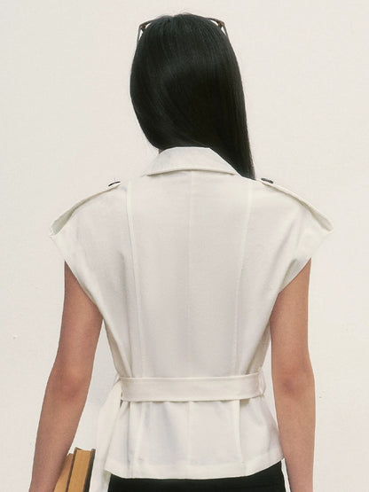 Double-Breasted Tailored Vest