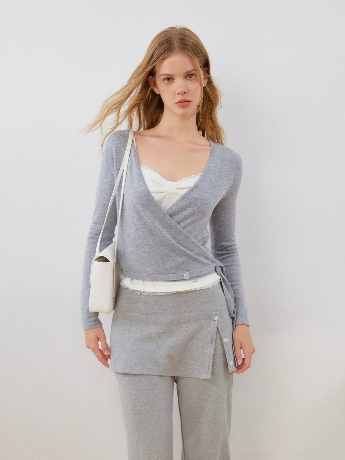 Bow Lace Trim Camisole Top