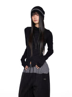 Lightweight Ruched Long Sleeve Top