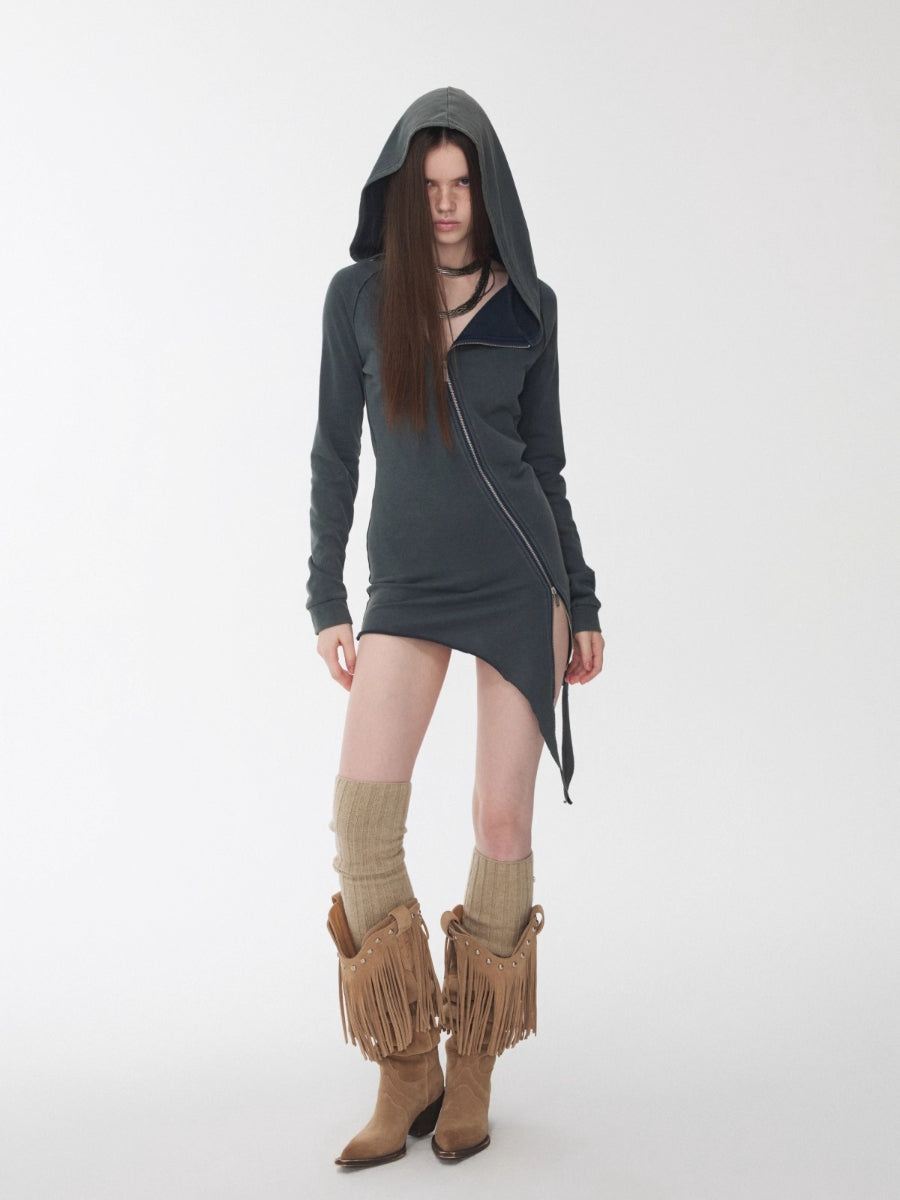 Over-the-Knee Wool Blend Ribbed Warm Leg Socks