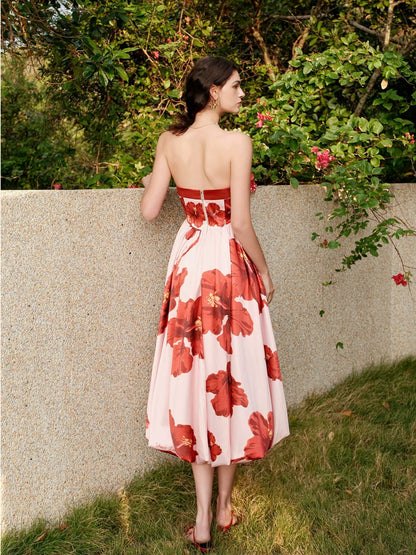 Bloom Satin Dress