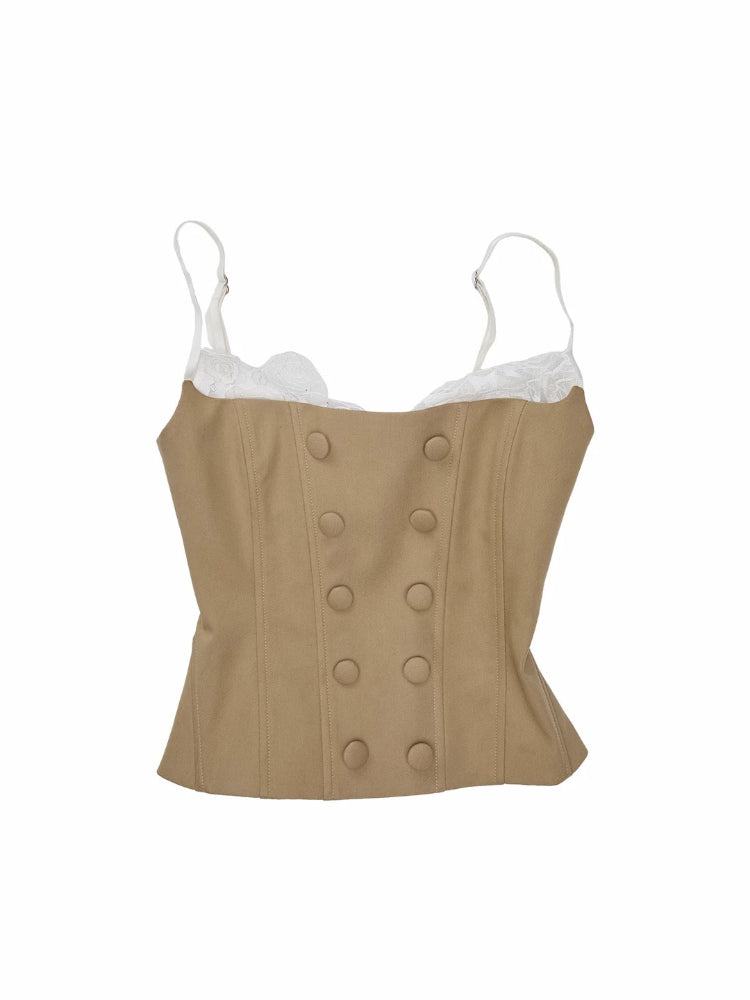 Corset Lace Tank Top