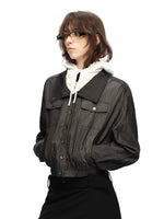 Lyocell Stand Collar Jacket