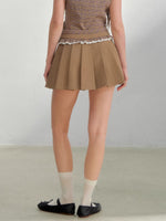 Plaid Shirt & Skirt Set