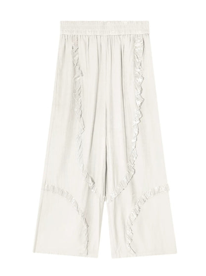 Lace Wide Leg Pants