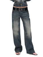 Vintage Wave Washed Jeans