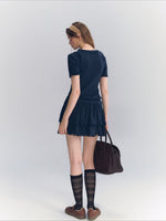 Lace Knit Two-Piece Set