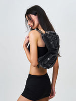 Compass Hips Denim Short Bag