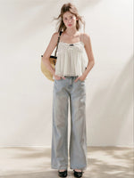 Polka Dot Chiffon Cami & Cardigan Set