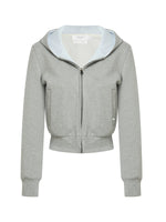 Contrast Hoodie Set