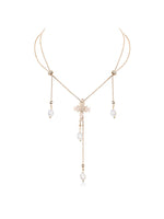 Vintage Cross Adjustable Necklace