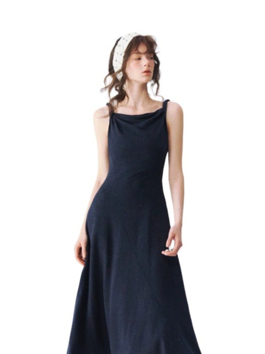 Twisted Strap Knit Dress