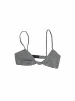 Vintage Plaid Twist Bra