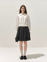 Peter Pan Collar Deer Reversible Shirt