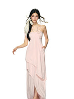Lyocell Halter Layer Dress