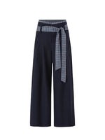 Navy Blue Halter Top & Pants Set