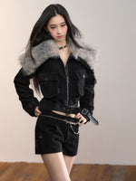 Reversible Detachable Versatile Retro Shorts