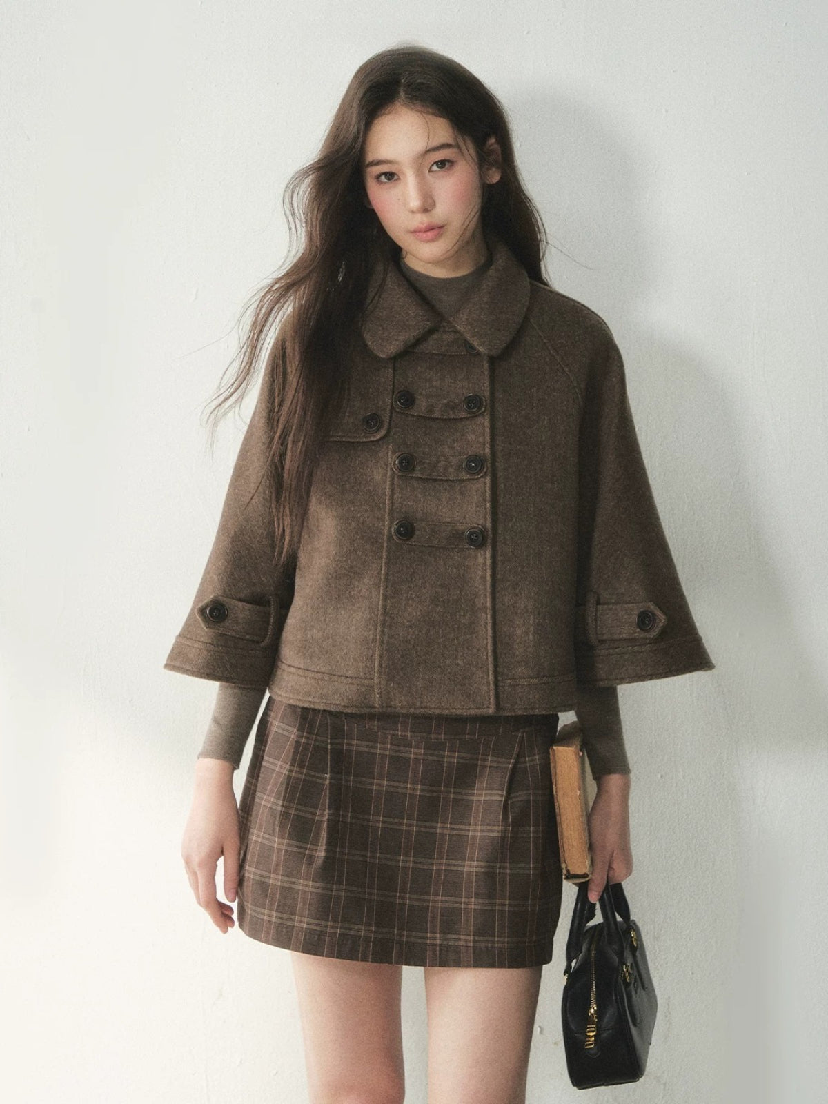 Wool Napoleon Cape Coat