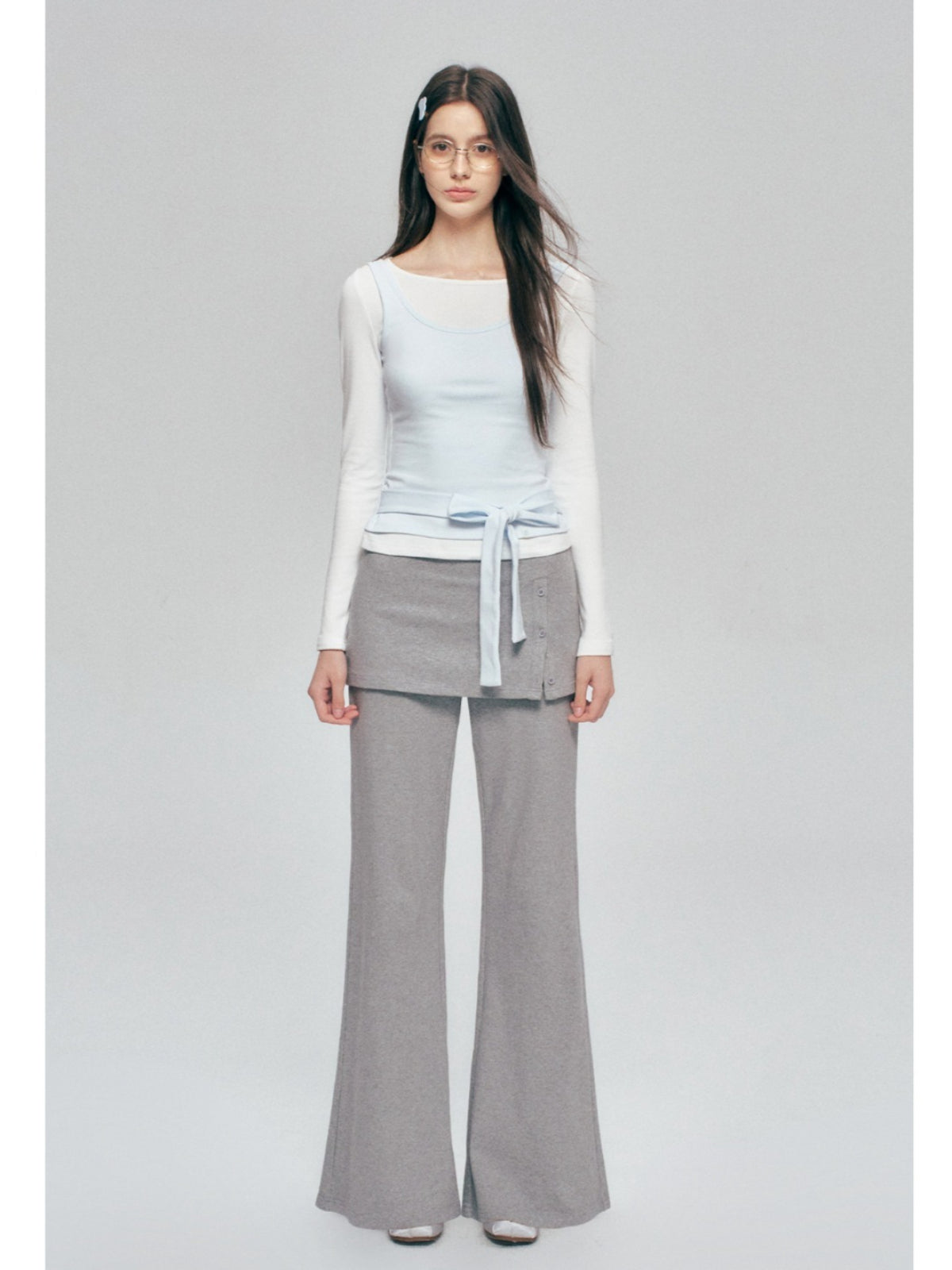 Flared Layer Pants