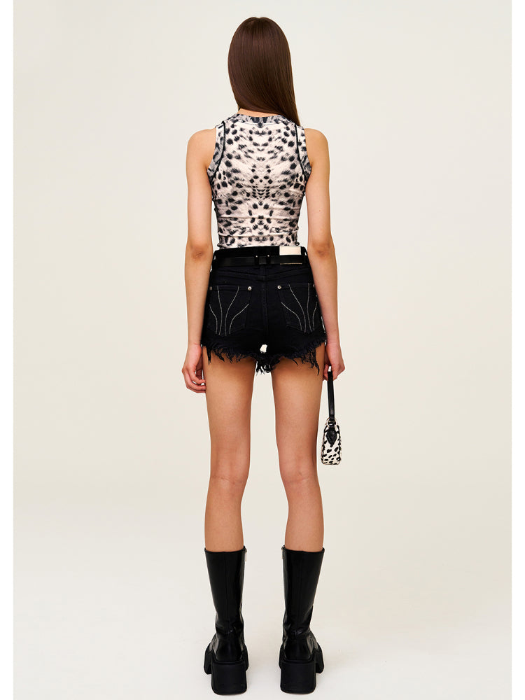 Cross Classic Dance Troupe Denim Shorts