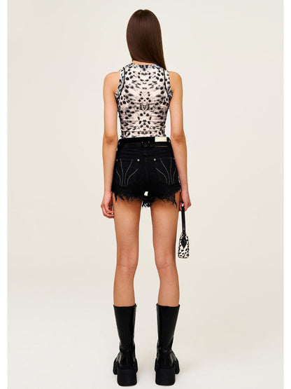 Cross Classic Dance Troupe Denim Shorts