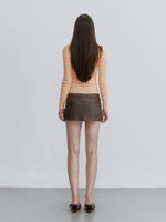 Cut-Out Rib Knit Top