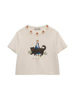 Panther Art Cropped T-Shirt
