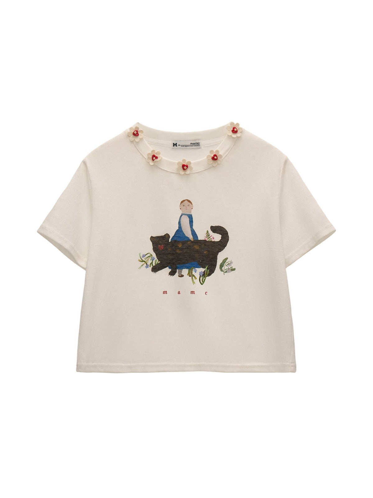 Panther Art Cropped T-Shirt