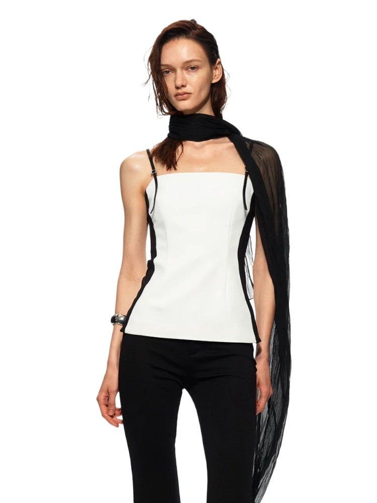 Belted Tube Top